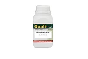 QUALI-TECH Copper Carbonate 99% PURE (500 GM), [CuCO3 Cu(OH)2], CAS ...