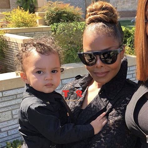 #TSRMommyDuties: Janet Jackson and Son - The Shade Room