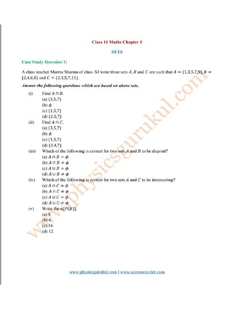 Class 11 Maths Case Study 的图像结果