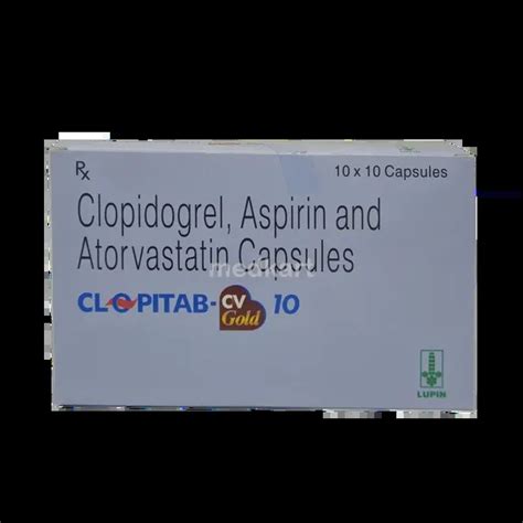 CLOPITAB CV GOLD 10MG CAPSULE 10'S: Price, Uses, Side Effects ...