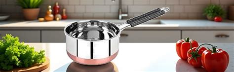 Buy Duodeno Copper Bottom, Saucepan Tea pan for Milk Boil Tea Maker ...