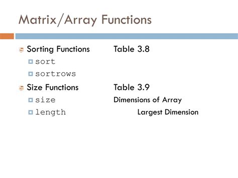 Image result for Matrix Array MATLAB