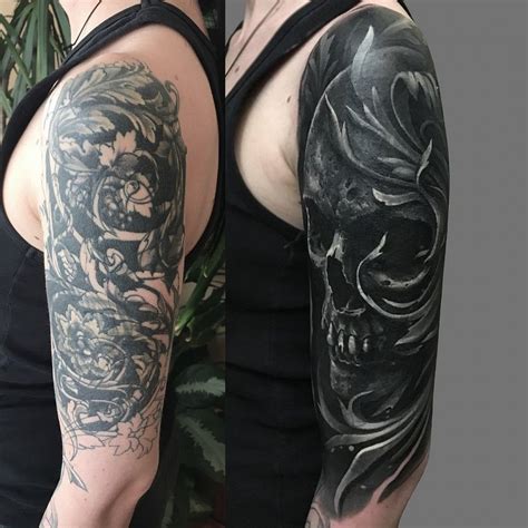 cover up tattoo ideas male arm