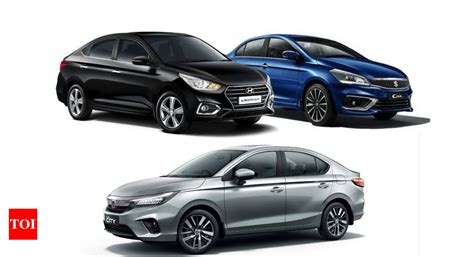 Honda City: Honda City vs Maruti Suzuki Ciaz vs Hyundai Verna: Size and ...