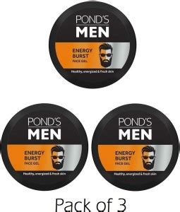POND's Men Energy Burst Face Gel , Healthy, Energized & Fresh skin ...