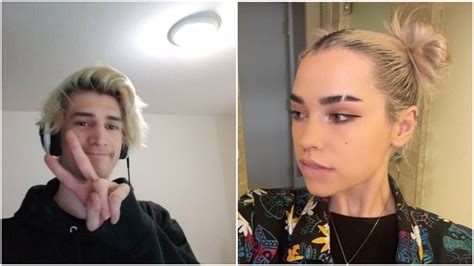 xQc kisses fellow Twitch streamer nyyxxii on stream following breakup with Adept