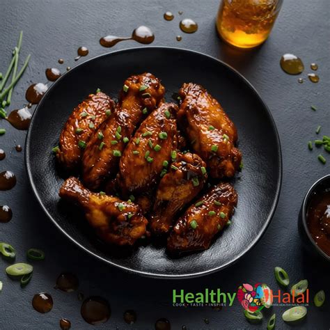 Lusiana Sticky BBQ Chicken Wings | Healthy Halal | Fresh Halal Premium ...