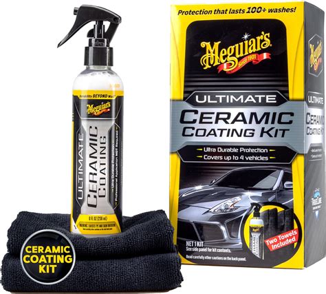 Amazon.com: Meguiar's Ultimate Ceramic Coating Kit - Premium Kit for ...