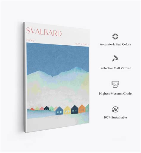 Buy Svalbard, Norway Wall Art Paintings Online at Best Price – Dessine Art