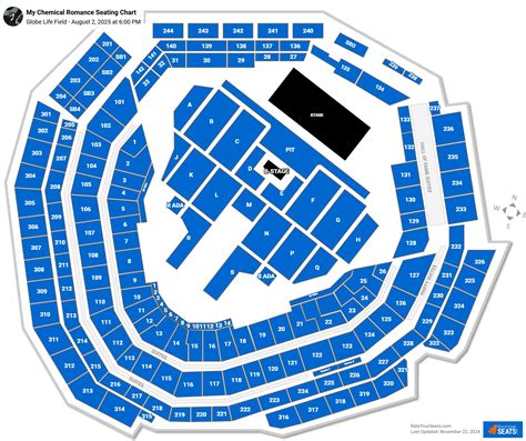Globe Life Field Concert Seating Chart - RateYourSeats.com