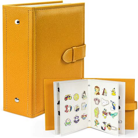 Enamel Pin Display Book, Portable Pin Holder, to Display and Trade Your ...