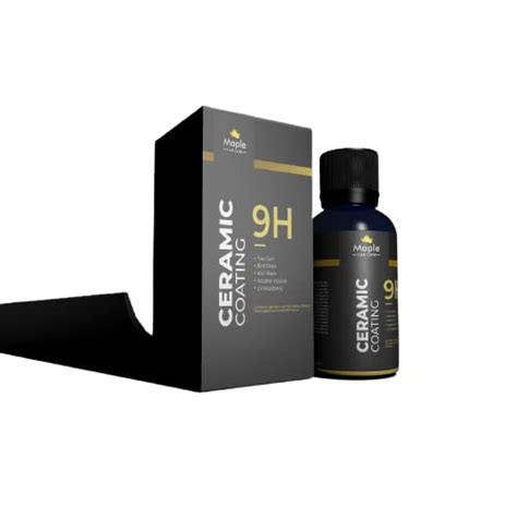 Maple Car Care Ceramic Coating, 9h Nano Super Hydrophobic kit, Car ...