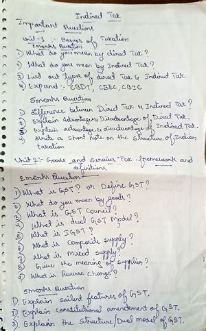 GST Full notes 2020 - It is a full lecturer note given by the lecturer ...