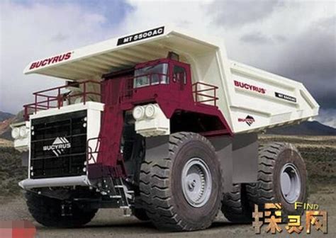 世界上最大的矿车，卡特彼勒797载总量688吨(长14米) — 探灵网