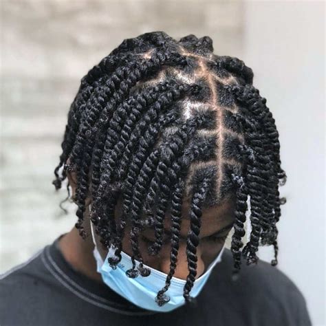 20 Latest Two Strand Twist for Men Hairstyles - New Natural Hairstyles ...