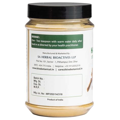 Buy BIXA BOTANICAL HADJOD POWDER- SUPPORTS BONE, JOINTS & CARTILAGE ...