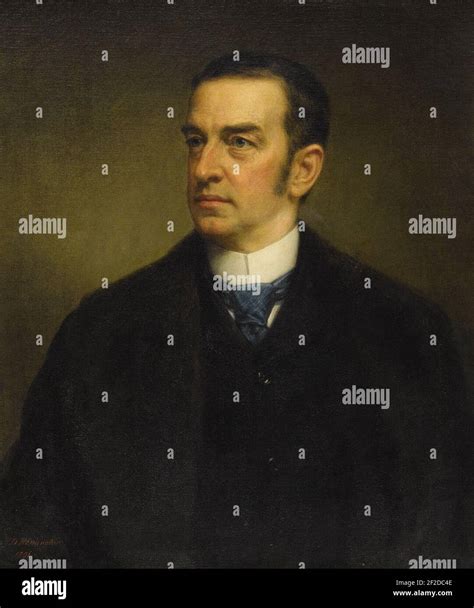 Portrait of Cornelius Vanderbilt II Stock Photo - Alamy