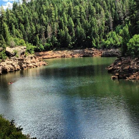 Blue Ridge Reservoir | Arizona kayaking, Arizona camping, Blue ridge