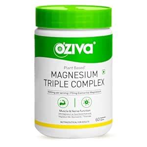 OZiva Magnesium Triple Complex for Muscle, Sleep and Nerve Function ...