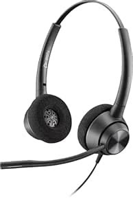 Plantronics Poly EncorePro 320 Stereo Headset - QD - Black : Amazon.in ...