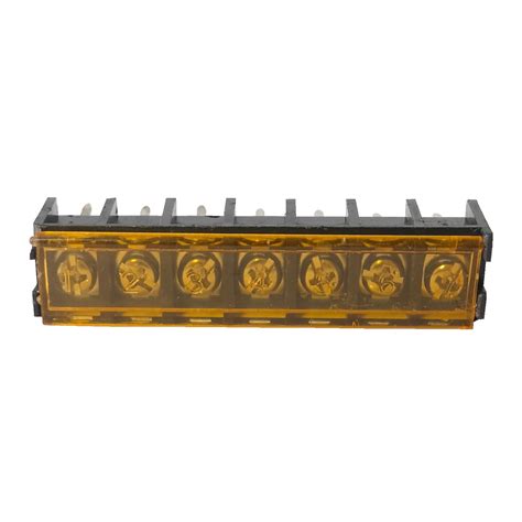 HB9500-7P 9.5mm Pitch 7-Pin Barrier Terminal Connector with LID ...