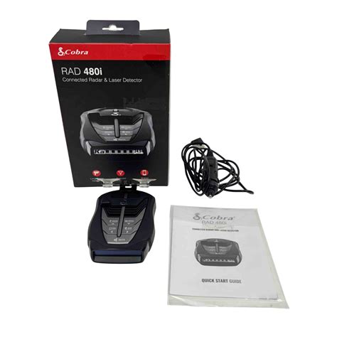 Cobra RAD 480i Connected Radar / Laser Detector
