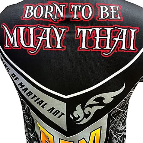Born To Be Muay Thai : Muay Thai T Shirt Martial Arts for Gym Trunks ...