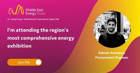Middle East Energy 2024 | Rakesh Ravindran
