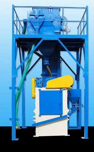 Shot Blasting Machines - Rotary Barrel drum type Shot Blasting Machine ...