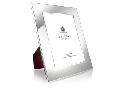 7×5″ Engravable Classic Silver Photo Frame | Veritas Gift Shop