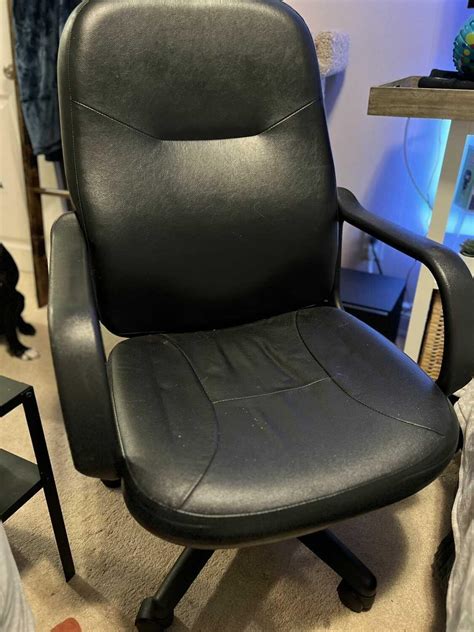 Image result for Black Computer Chair with Lean Back