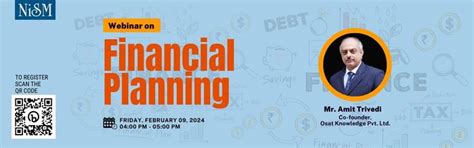 Webinar on Financial Planning - National Institute of Securities ...