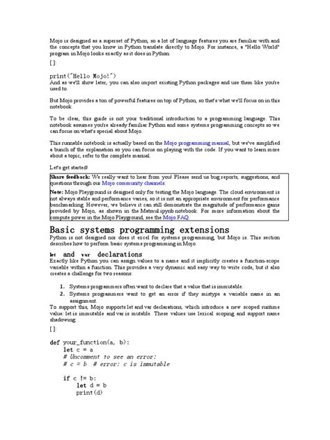 Image result for Mojo Language Vídeo Tutorial