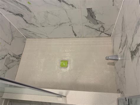 Thinset For Shower Floor
