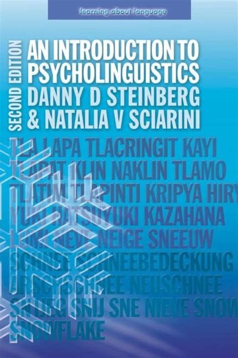 An Introduction to Psycholinguistics 2nd Edition by Danny Steinberg – BooksNbooks