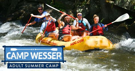 CAMP WESSER - Adult Summer Camp, Nantahala Outdoor Center (13077 ...