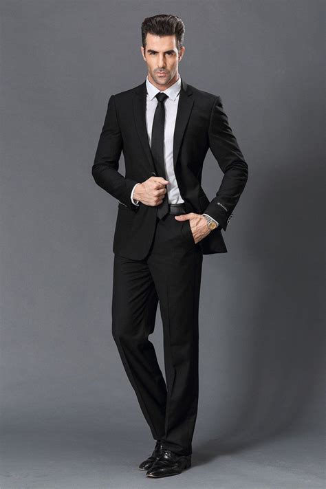 Slim Fit Business Suit 的图像结果