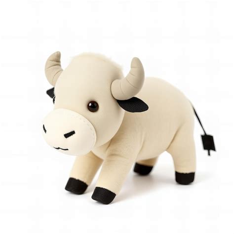 Cute buffalo toy high quality | Premium AI-generated image