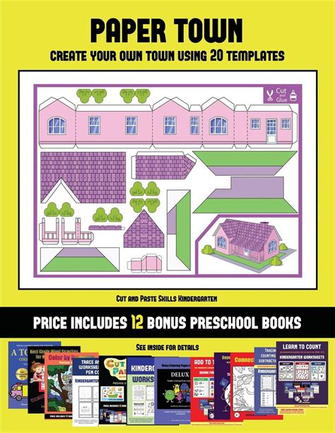 Buy Cut and Paste Skills Kindergarten (Paper Town - Create Your Own ...
