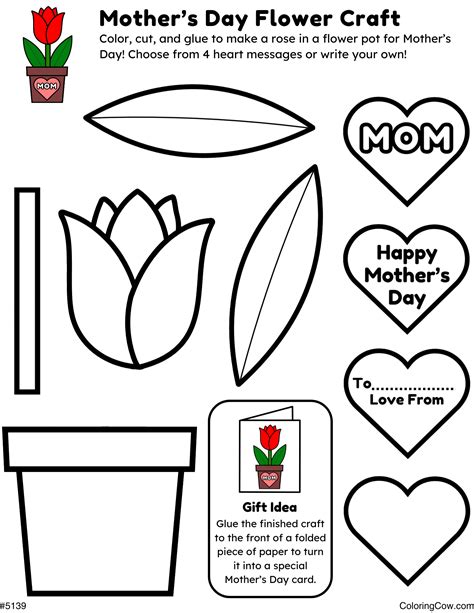 Mother's Day Flower Craft