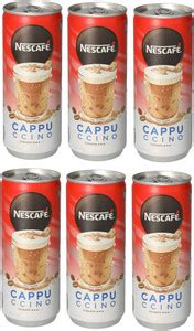 Nescafe Cappuccino Cold Coffee Can Energy Drink Price in India - Buy ...