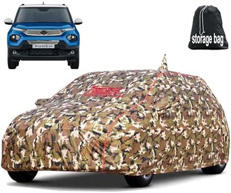 FAMEXON Waterproof Car Body Cover Compatible For Tata Punch Triple ...