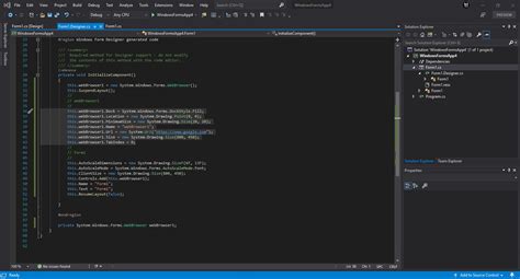 Image result for C# .Net Framework WinForm