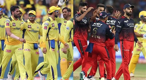 Chennai Super Kings vs Royal Challengers Bangalore H2H record