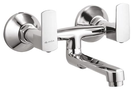Wall Mixer Non Telephonic – CU-23 | Glanza Cubix Collection – Glanza ...