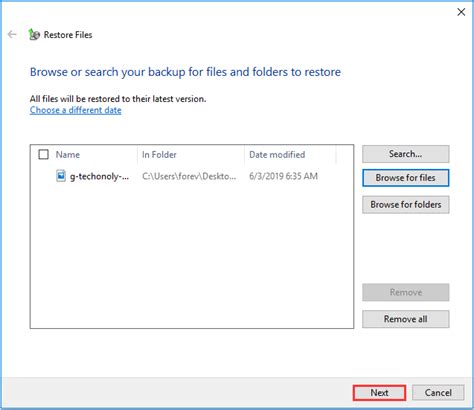 Image result for Restoring File