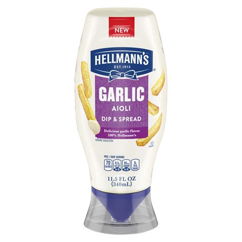 Garlic Mayo Aioli Dip and Spread | Hellmann's US