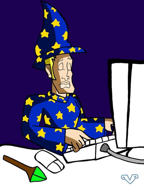 Image result for Comic Strip Computer Wizard