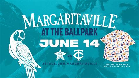 Margaritaville Astros Street Party at Daikin Park, Daikin Park, Houston ...