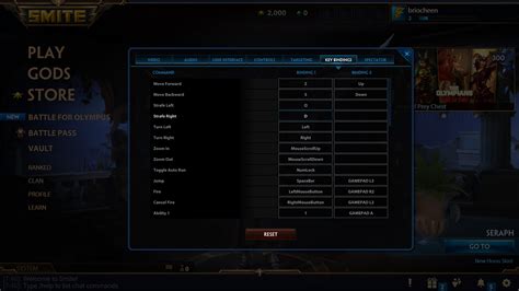 Image result for Smite PC Keybinds